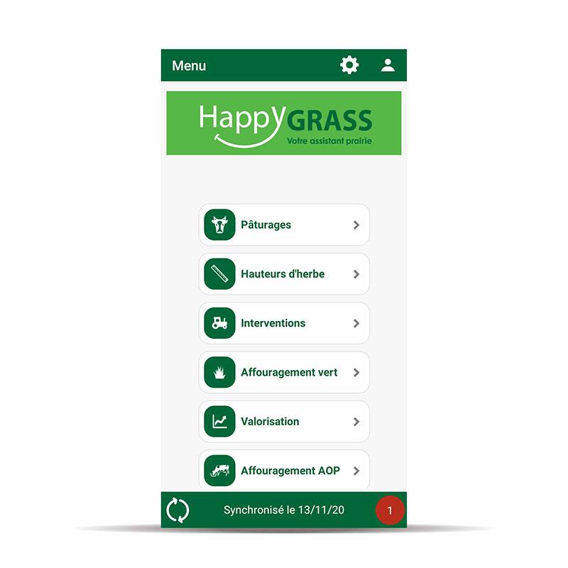 Happygrass oad parcellaire paturage dss